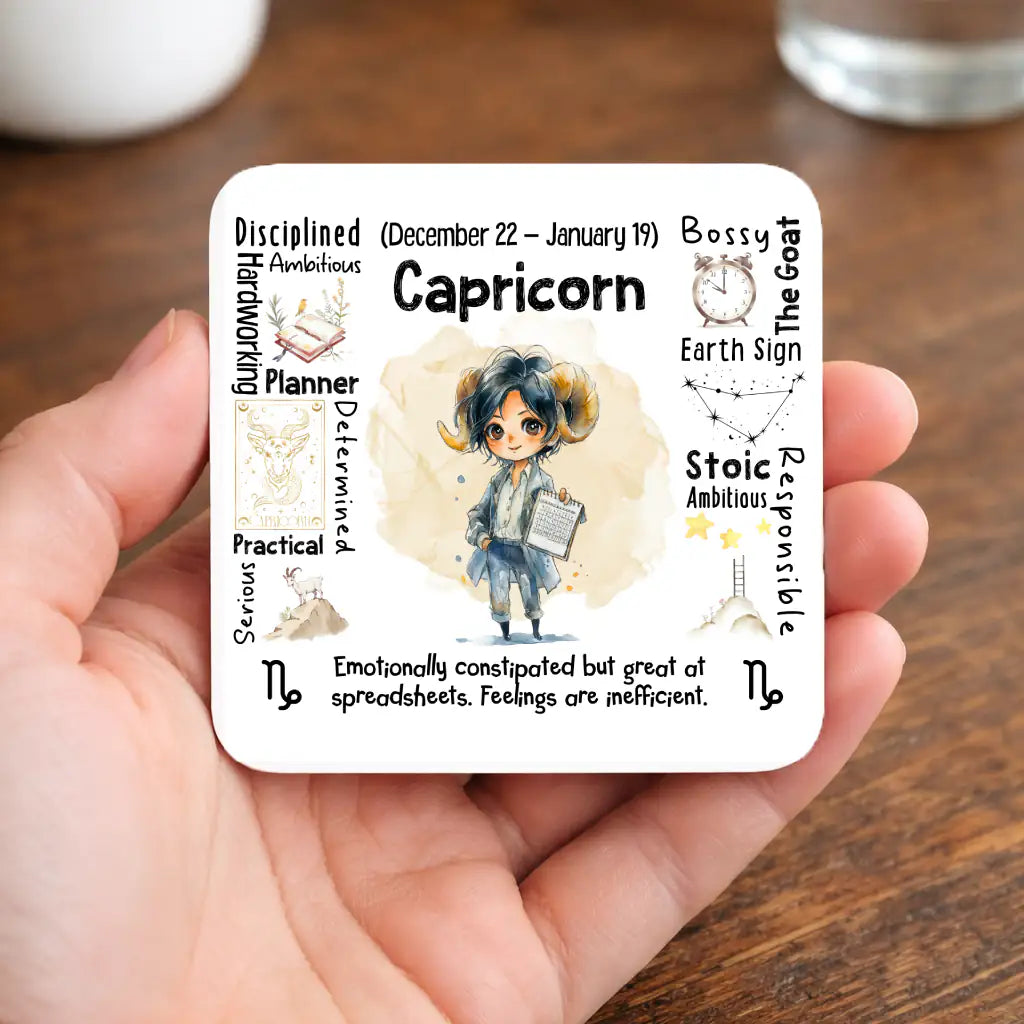 Capricorn Zodiac Mug | Star Sign Gift | Astrology Coffee Cup (Dec 22 - Jan 19)