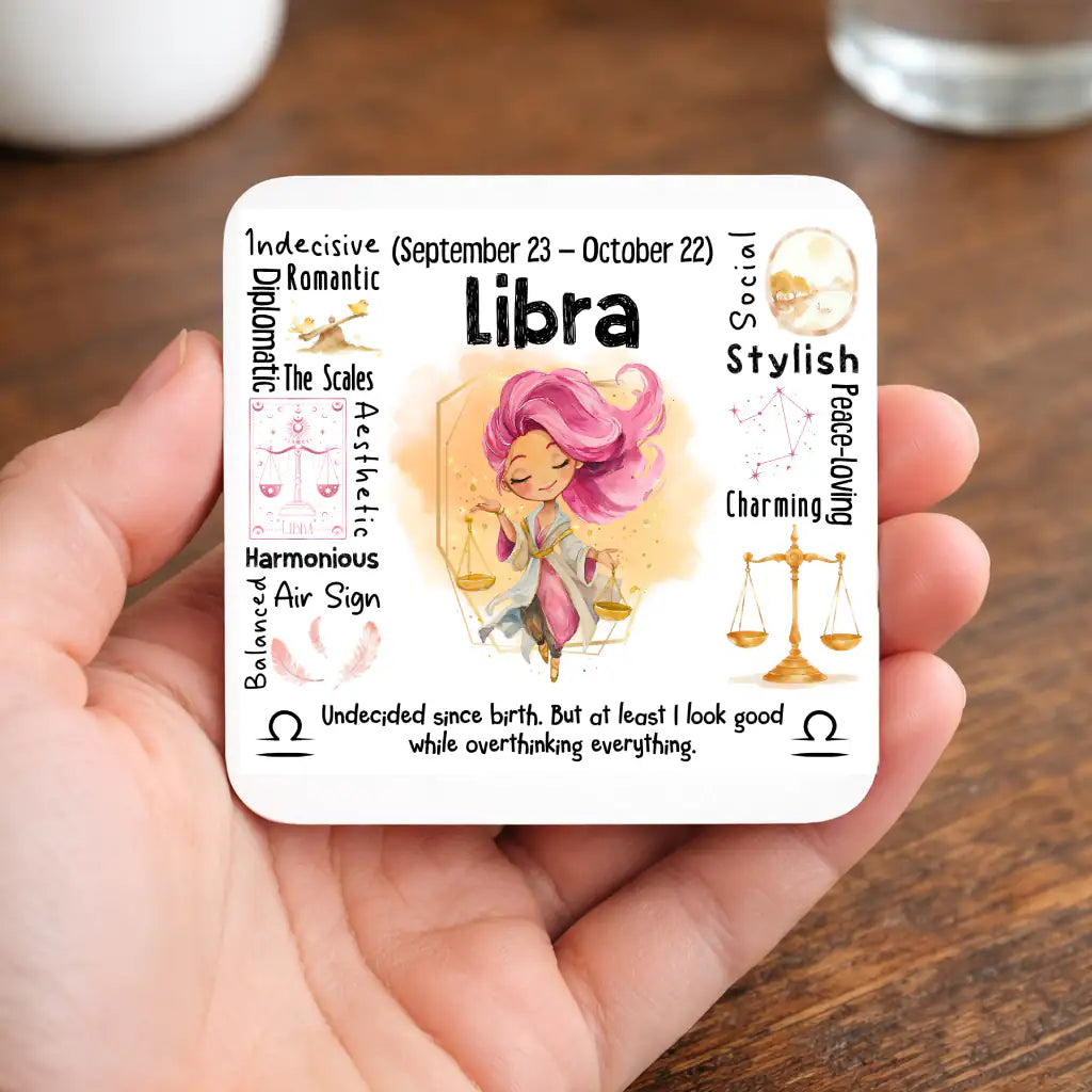Libra Zodiac Mug | Star Sign Gift | Astrology Coffee Cup (Sep 23 - Oct 22)