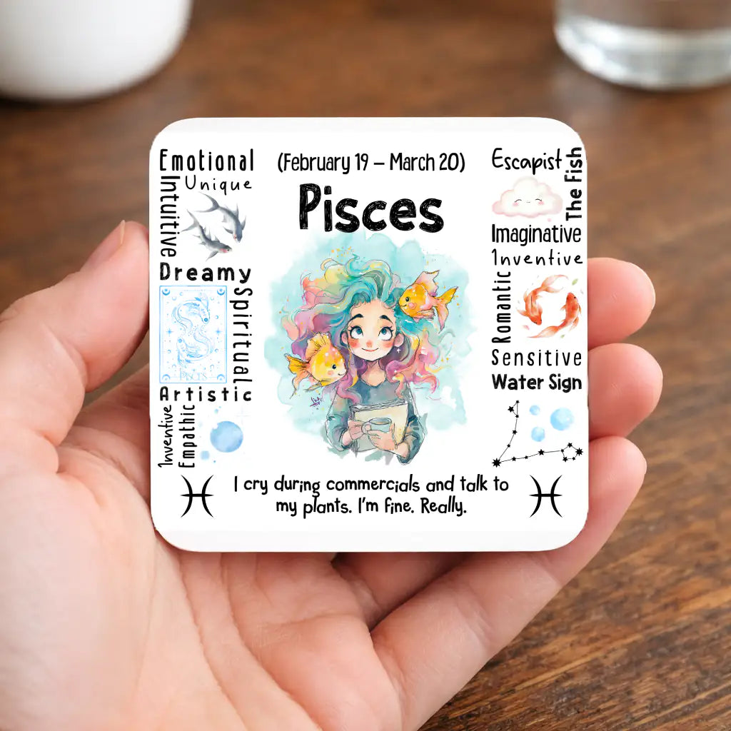 Pisces Zodiac Mug | Star Sign Gift | Astrology Coffee Cup (Feb 19 - Mar 20)