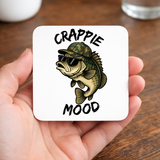 Funny Crappie Mood Mug – Fishing Gift for Him, Dad or Grandad, Fisherman Coffee Cup