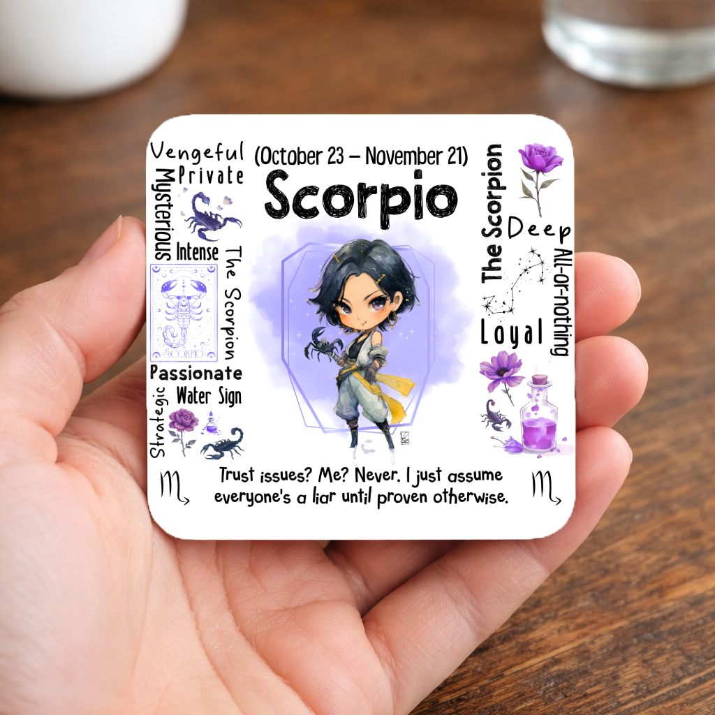 Scorpio Zodiac Mug | Star Sign Gift | Astrology Coffee Cup (Oct 23 - Nov 21)