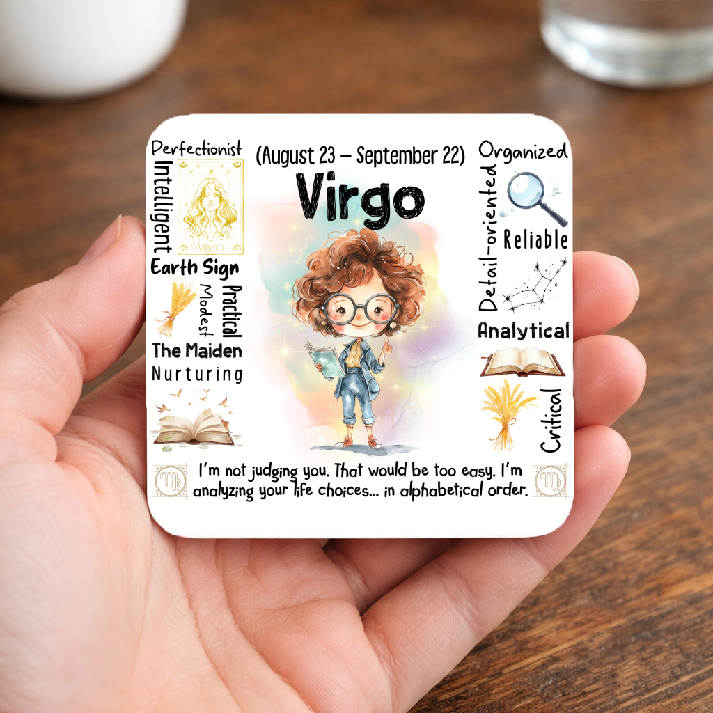 Virgo Zodiac Mug | Star Sign Gift | Astrology Coffee Cup (Aug 23 - Sep 22)