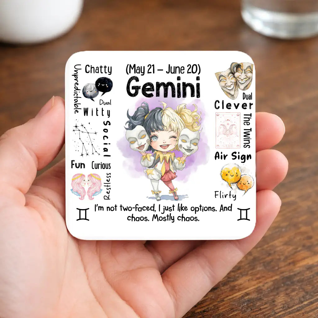 Gemini Zodiac Mug | Star Sign Gift | Astrology Coffee Cup (May 21 - Jun 20)