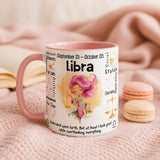 Libra Zodiac Mug | Star Sign Gift | Astrology Coffee Cup (Sep 23 - Oct 22)