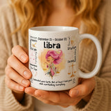 Libra Zodiac Mug | Star Sign Gift | Astrology Coffee Cup (Sep 23 - Oct 22)