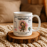 Sagittarius Zodiac Mug | Star Sign Gift | Astrology Coffee Cup (Nov 22 - Dec 21)
