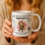 Sagittarius Zodiac Mug | Star Sign Gift | Astrology Coffee Cup (Nov 22 - Dec 21)