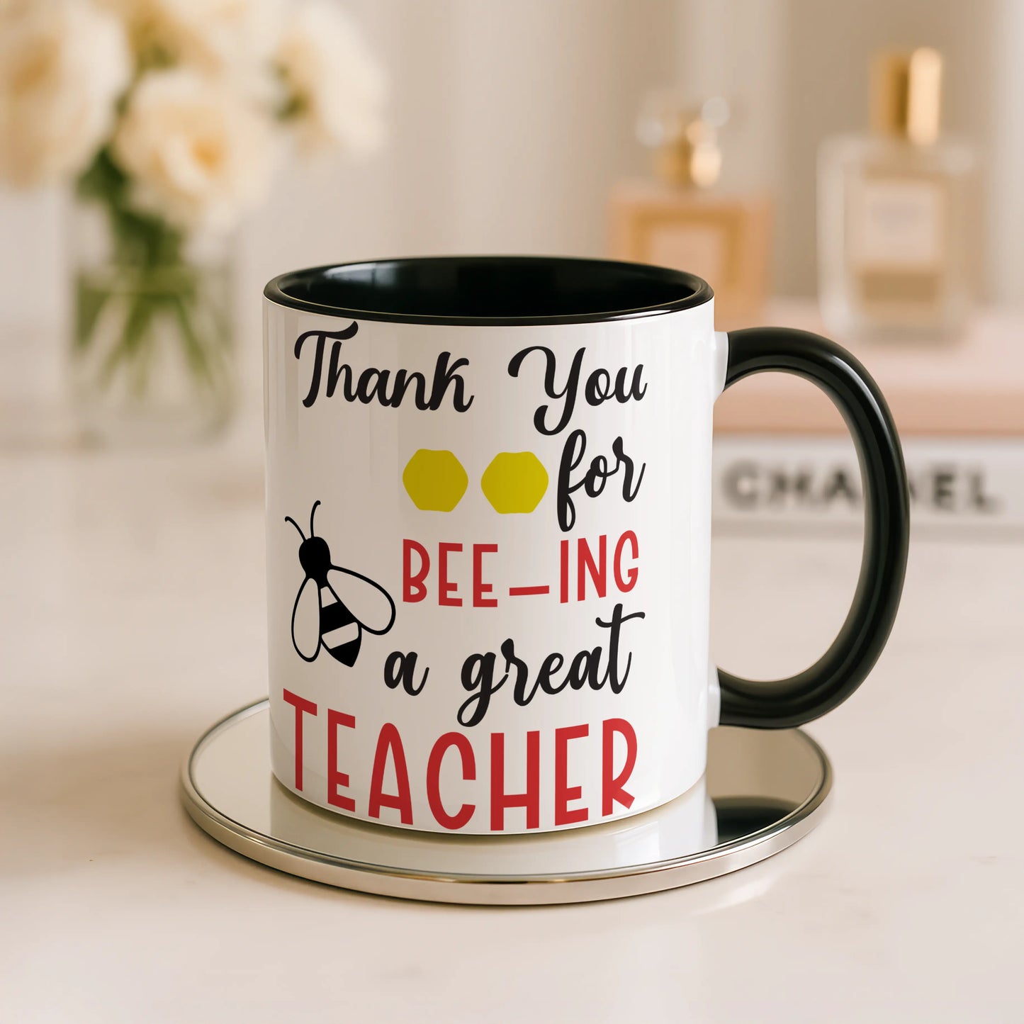 Thank You for Bee-ing a Great Teacher Mug • Teacher Gift • Funny Teacher Mug • End of Term Gift • Teacher Appreciation • Tea Coffee Mug