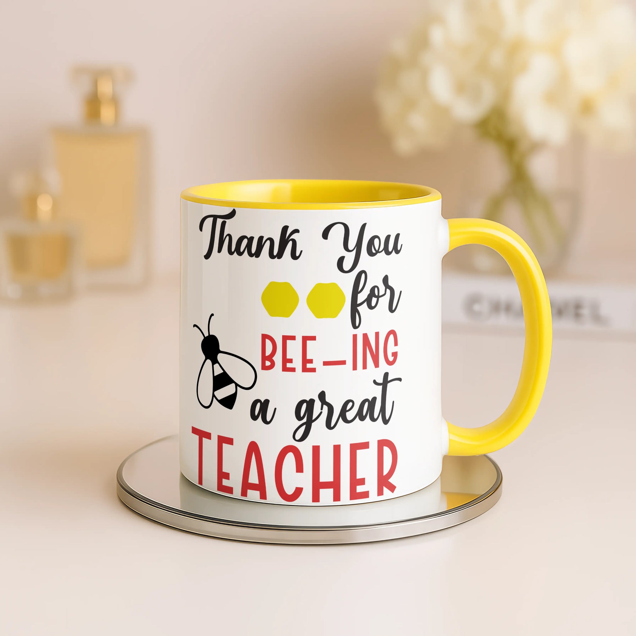 Thank You for Bee-ing a Great Teacher Mug • Teacher Gift • Funny Teacher Mug • End of Term Gift • Teacher Appreciation • Tea Coffee Mug