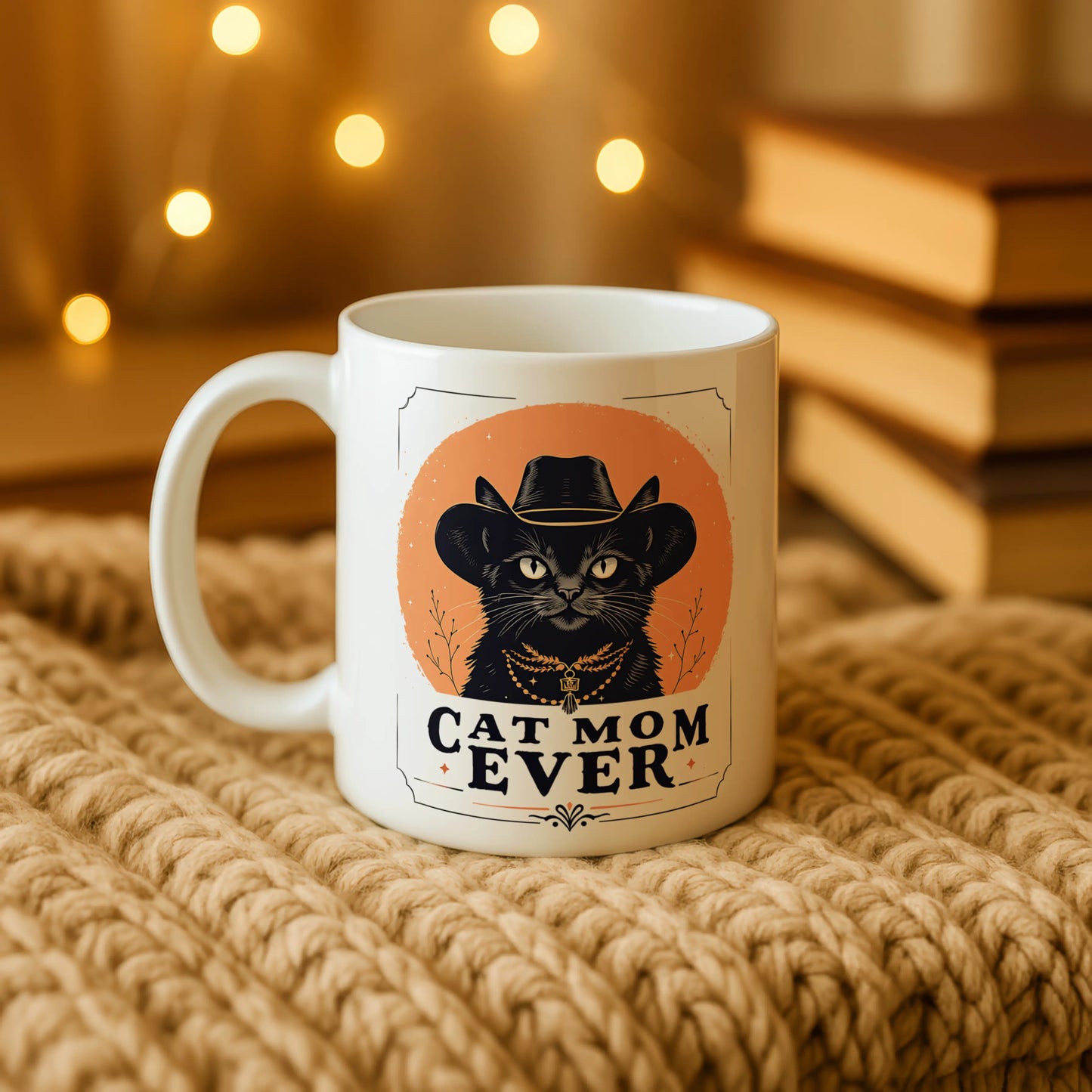 Cat Mom Ever Mug • Funny Cat Mum Gift • Cat Lover Mug • Gift for Cat Mum • Cat Mum Birthday Gift • Tea Coffee Mug
