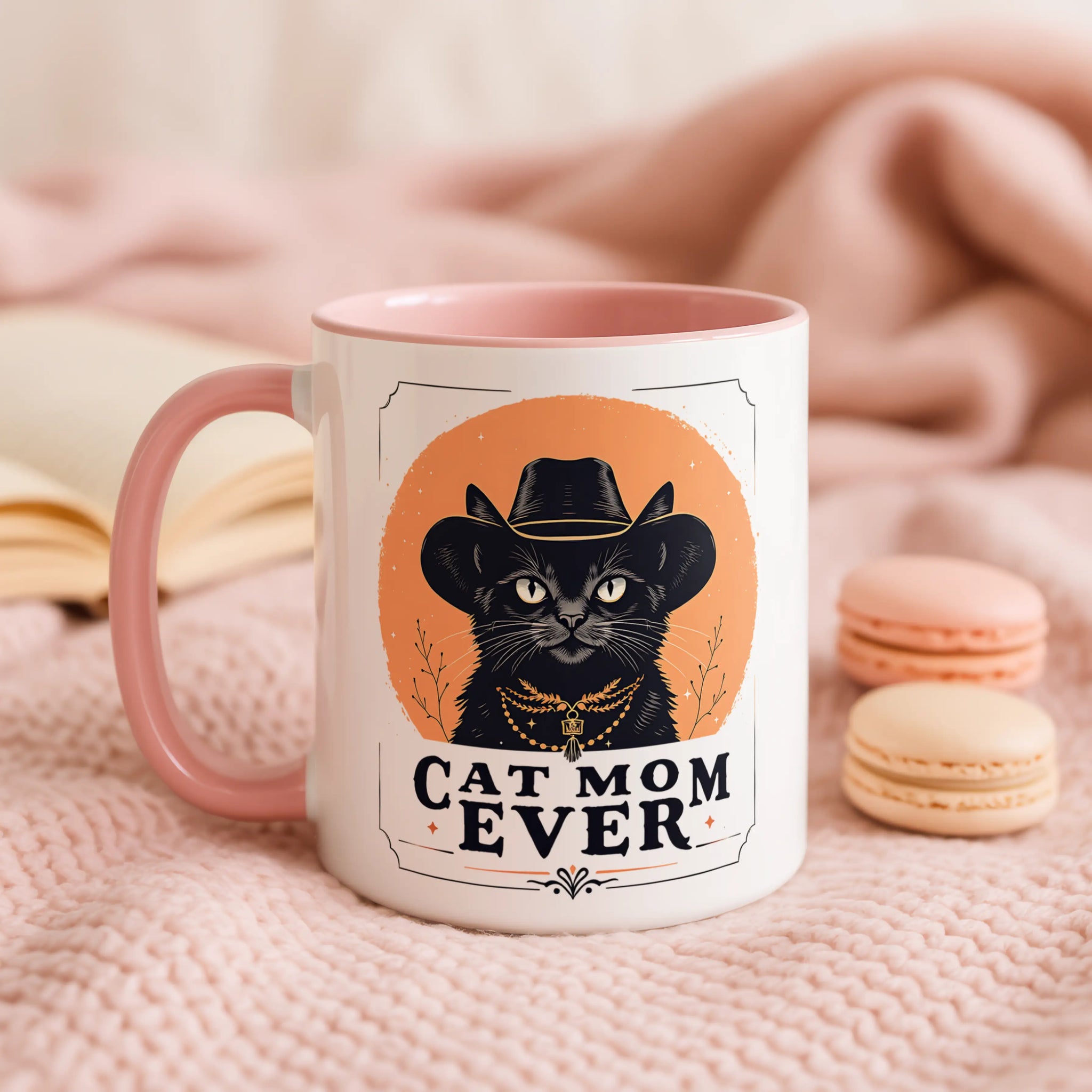 Cat Mom Ever Mug • Funny Cat Mum Gift • Cat Lover Mug • Gift for Cat Mum • Cat Mum Birthday Gift • Tea Coffee Mug