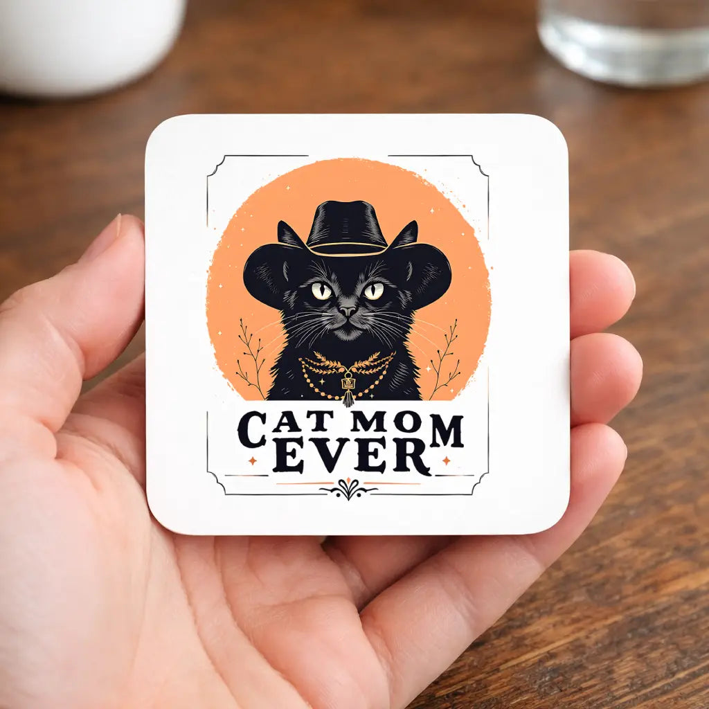 Cat Mom Ever Mug • Funny Cat Mum Gift • Cat Lover Mug • Gift for Cat Mum • Cat Mum Birthday Gift • Tea Coffee Mug