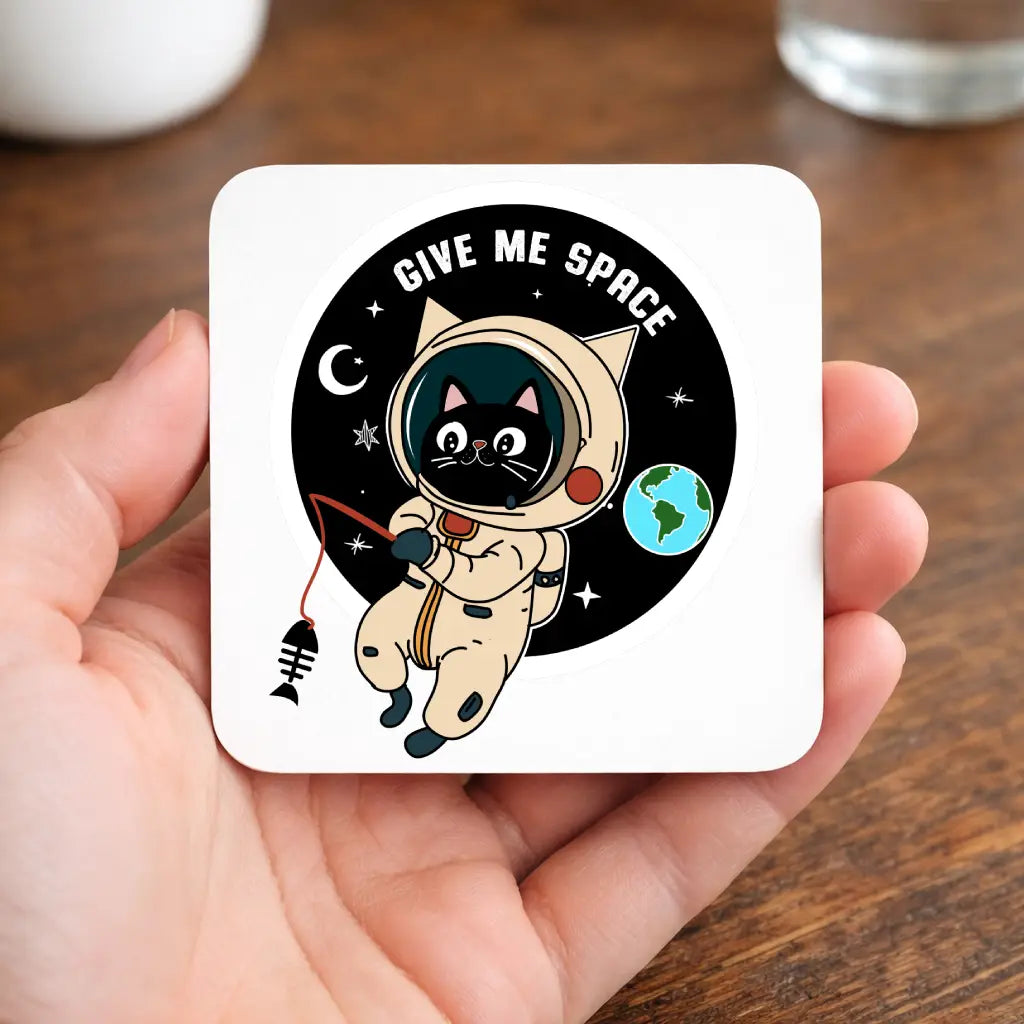 Give Me Space Mug • Funny Cat Astronaut Mug • Cat Lover Gift • Space Cat Mug • Gift for Her Him • Birthday Gift • Tea Coffee Mug