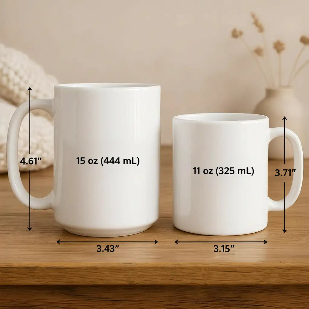 Hidden Message Coffee Mug | Sarcastic Humor Cup | Funny Gift for Friends | Unique Black Pattern Accent Mug