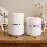 Personalised Couple Photo Mug | Together Since Custom Date | Anniversary Gift | Romantic Heart Photo Coffee Cup