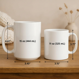 Personalised Deer Mug | Custom Name Gift | Floral Fawn Design | Gift for Girls & Women
