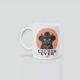 Cat Mom Ever Mug • Funny Cat Mum Gift • Cat Lover Mug • Gift for Cat Mum • Cat Mum Birthday Gift • Tea Coffee Mug
